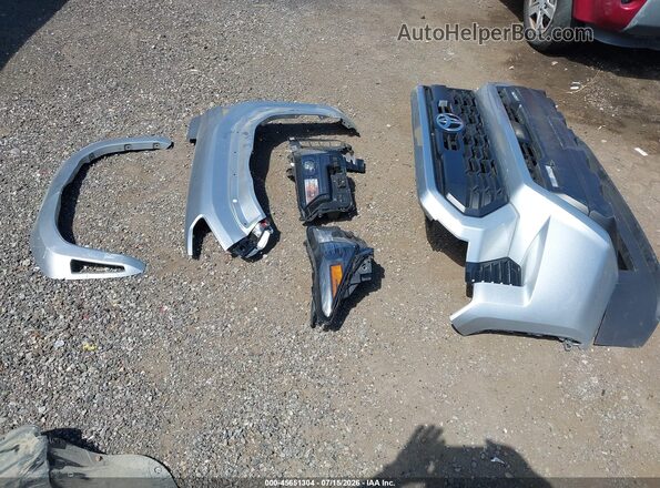 3TMLB5JN0SM113378 2025 TOYOTA TACOMA Silver Instrument cluster view