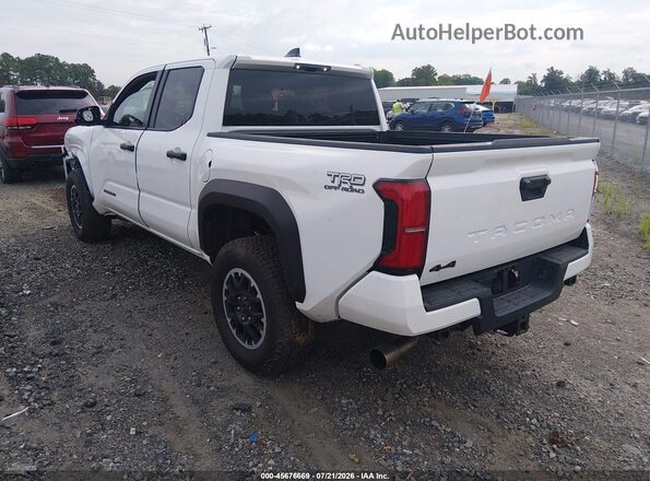 3TMLB5JN0SM145148 2025 TOYOTA TACOMA White უკანა მარცხენა