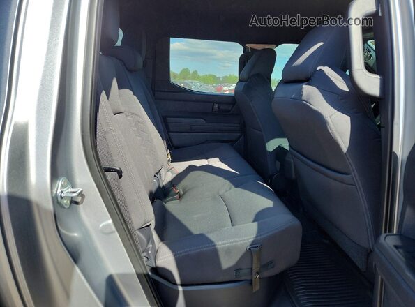 3TMLB5JN0SM153301 2025 TOYOTA TACOMA Silver Rear seats view