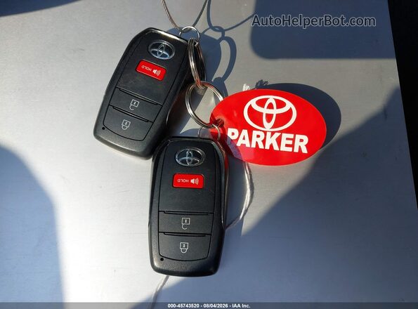 3TMLB5JN0SM206868 2025 TOYOTA TACOMA White Widok deski rozdzielczej