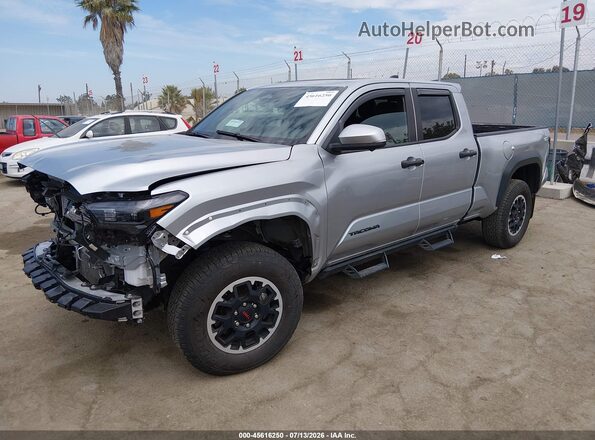 3TMLB5JN1RM038412 2024 TOYOTA TACOMA Серебряный Передняя левая четверть