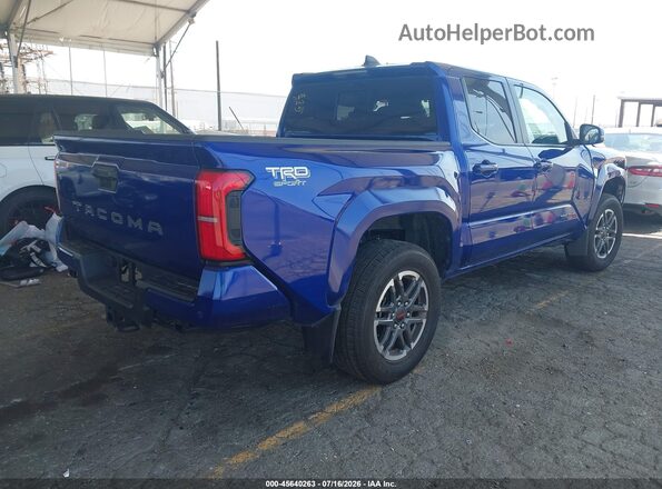 3TMLB5JN1RM041598 2024 TOYOTA TACOMA Dark Blue უკანა მარჯვენა