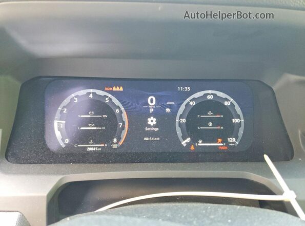 3TMLB5JN1RM054738 2024 TOYOTA TACOMA Silver Вид щитка приладів