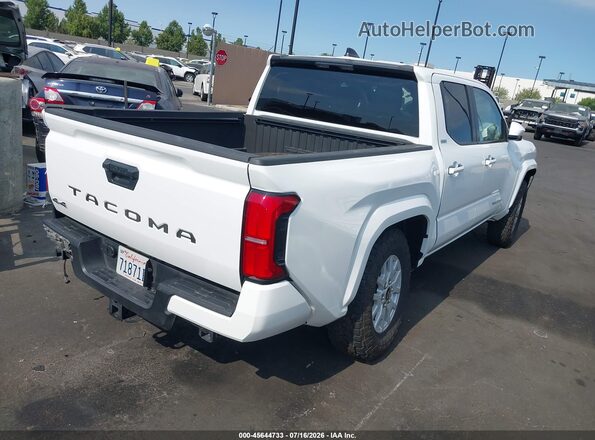 3TMLB5JN1RM056781 2024 TOYOTA TACOMA White Tył prawy