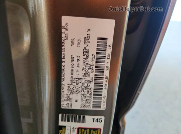 3TMLB5JN1RM062855 2024 TOYOTA TACOMA Green Вид підкапотного простору