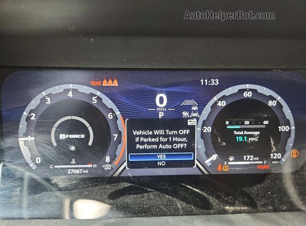 3TMLB5JN1SM098759 2025 TOYOTA TACOMA Blue Vista del cuadro de instrumentos