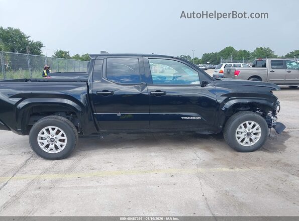 3TMLB5JN1SM131033 2025 TOYOTA TACOMA Black Widok wnętrza z tyłu