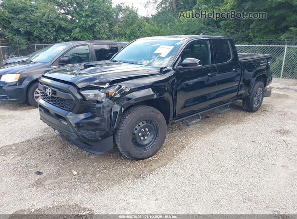 3TMLB5JN1SM188204 2025 TOYOTA TACOMA Black Передня ліва чверть