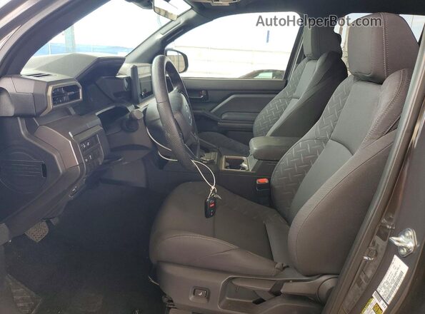 3TMLB5JN1TM248449 2026 TOYOTA TACOMA Gray Вид салону спереду