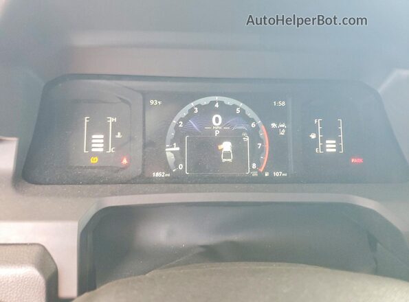 3TMLB5JN1TM248449 2026 TOYOTA TACOMA Gray Вид щитка приладів