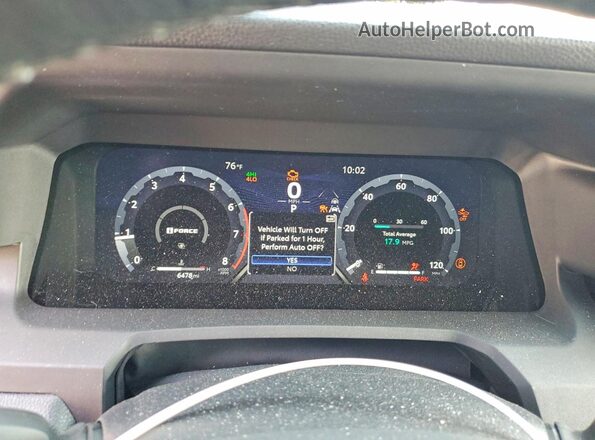 3TMLB5JN2SM197977 2025 TOYOTA TACOMA Белый Вид щитка приборов