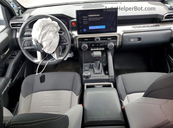 3TMLB5JN3RM010563 2024 TOYOTA TACOMA Silver Dashboard view