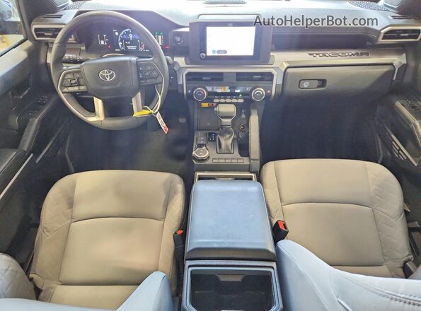 3TMLB5JN3RM059228 2024 TOYOTA TACOMA Blue Widok deski rozdzielczej