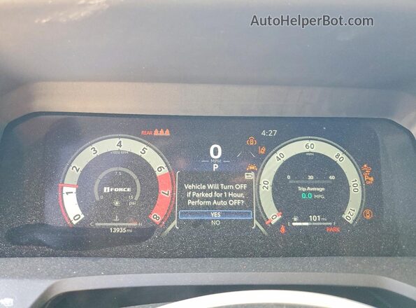 3TMLB5JN3RM073422 2024 TOYOTA TACOMA Gray ხელსაწყოთა პანელის ხედი