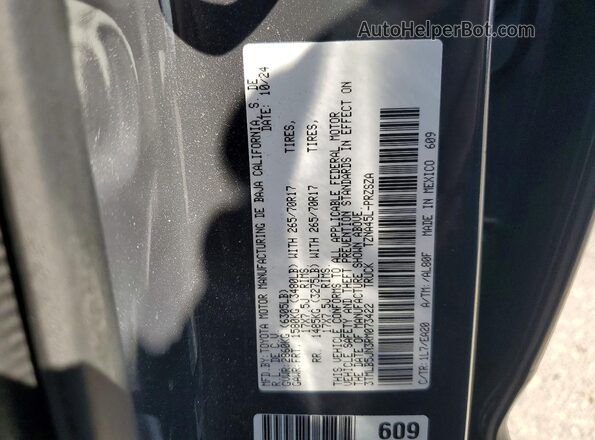 3TMLB5JN3RM073422 2024 TOYOTA TACOMA Gray ძრავის განყოფილების ხედი
