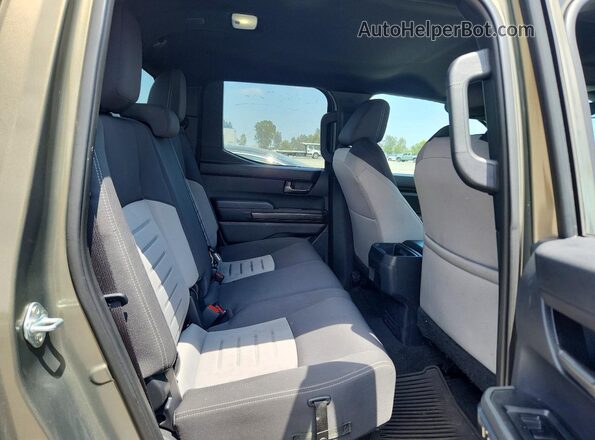 3TMLB5JN3SM193601 2025 TOYOTA TACOMA Tan Rear seats view