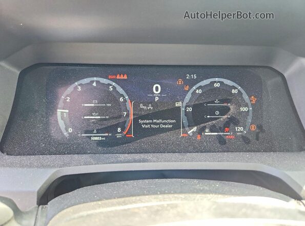 3TMLB5JN3SM193601 2025 TOYOTA TACOMA Tan Instrument cluster view