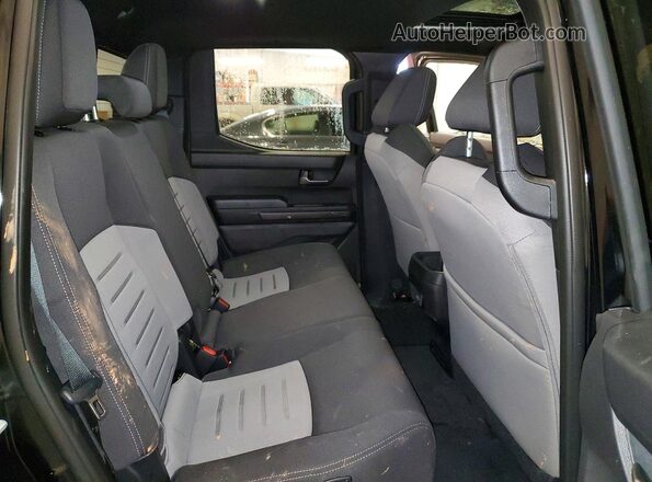 3TMLB5JN3SM195168 2025 TOYOTA TACOMA Black Rear seats view