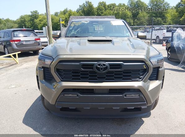 3TMLB5JN3SM201499 2025 TOYOTA TACOMA Tan Instrument cluster view