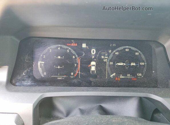 3TMLB5JN3TM232592 2026 TOYOTA TACOMA Белый Вид щитка приборов