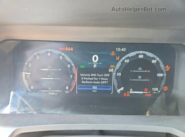 3TMLB5JN4SM130247 2025 TOYOTA TACOMA Green Instrument cluster view