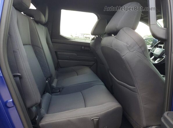 3TMLB5JN4SM162325 2025 TOYOTA TACOMA Blue უკანა სავარძლების ხედი