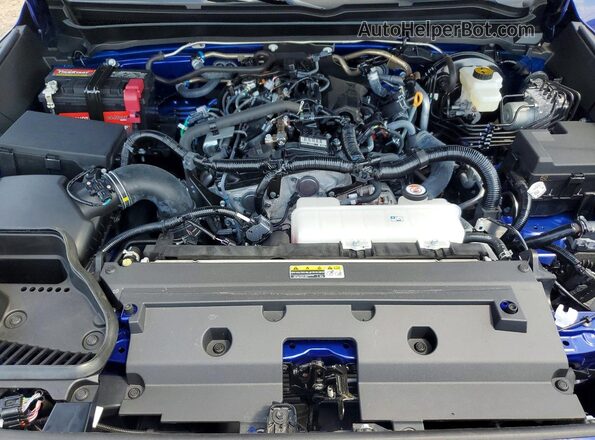 3TMLB5JN4SM162325 2025 TOYOTA TACOMA Blue უკანა სალონის ხედი