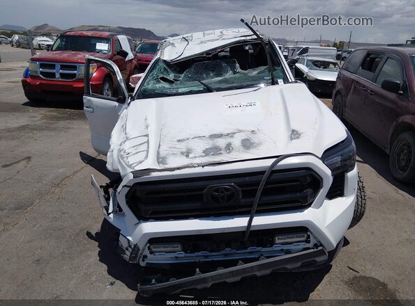 3TMLB5JN4SM200104 2025 TOYOTA TACOMA White Dashboard view