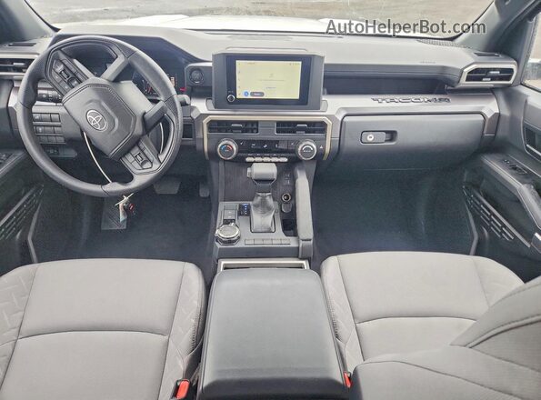 3TMLB5JN4TM240250 2026 TOYOTA TACOMA White Առջևի վահանակի տեսք