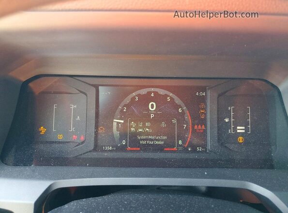 3TMLB5JN4TM267058 2026 TOYOTA TACOMA Black Սարքավորումների վահանակի տեսք