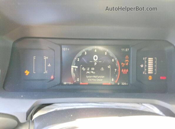 3TMLB5JN5RM010287 2024 TOYOTA TACOMA Silver Вид щитка приладів