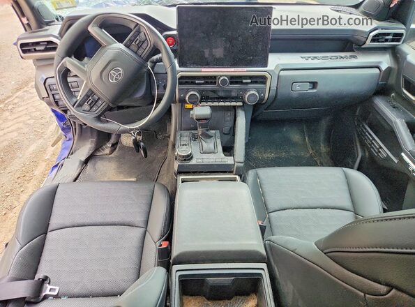 3TMLB5JN5RM064236 2024 TOYOTA TACOMA Blue Dashboard view
