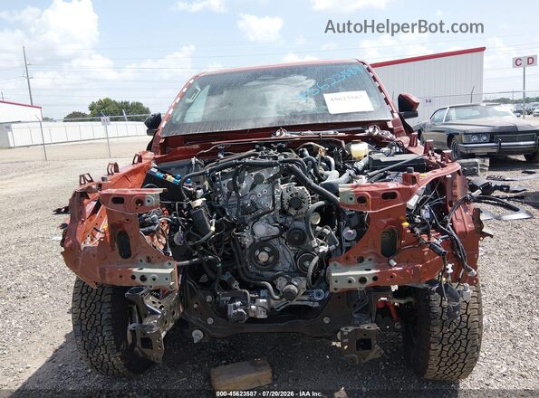 3TMLB5JN5SM114753 2025 TOYOTA TACOMA Orange Вид задньої частини салону