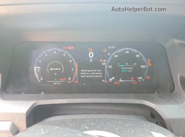 3TMLB5JN6SM088373 2025 TOYOTA TACOMA Green Widok zestawu wskaźników