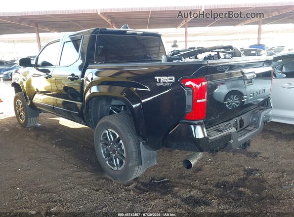 3TMLB5JN6SM102188 2025 TOYOTA TACOMA Black უკანა მარცხენა