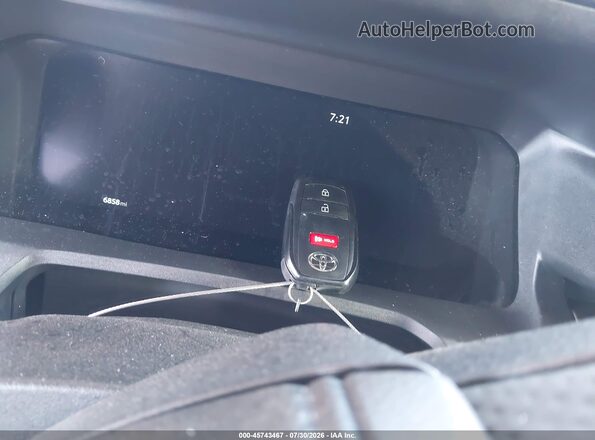 3TMLB5JN6SM102188 2025 TOYOTA TACOMA Black წინა პანელის ხედი