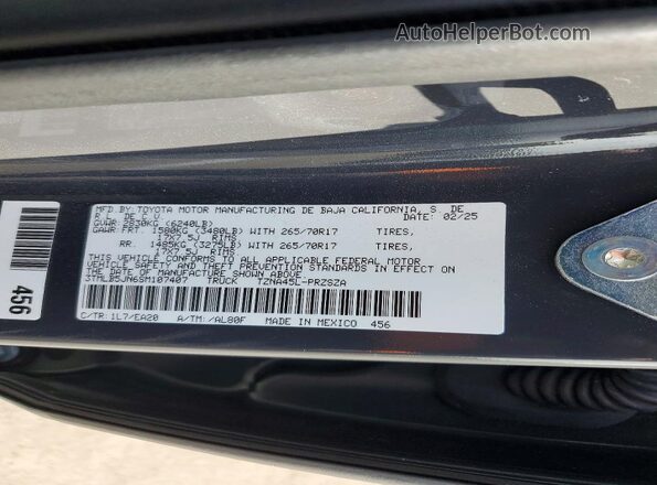 3TMLB5JN6SM107407 2025 TOYOTA TACOMA Gray Engine compartment view