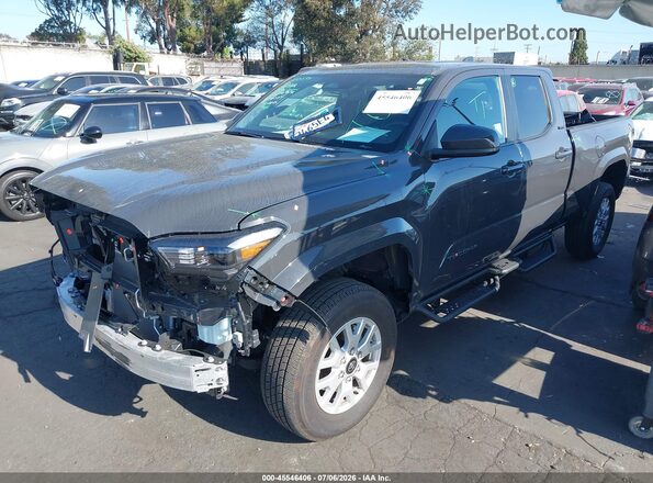 3TMLB5JN6SM115071 2025 TOYOTA TACOMA Gray Առջևի ձախ երեք քառորդ տեսարան