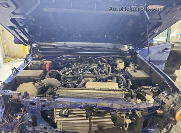 3TMLB5JN6SM126264 2025 TOYOTA TACOMA Blue Widok wnętrza z tyłu