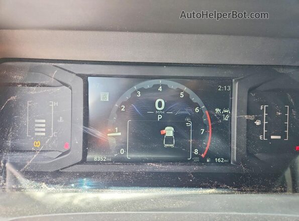 3TMLB5JN6SM192426 2025 TOYOTA TACOMA White ხელსაწყოთა პანელის ხედი