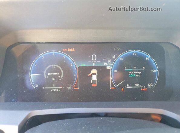 3TMLB5JN7RM023462 2024 TOYOTA TACOMA Black Instrument cluster view