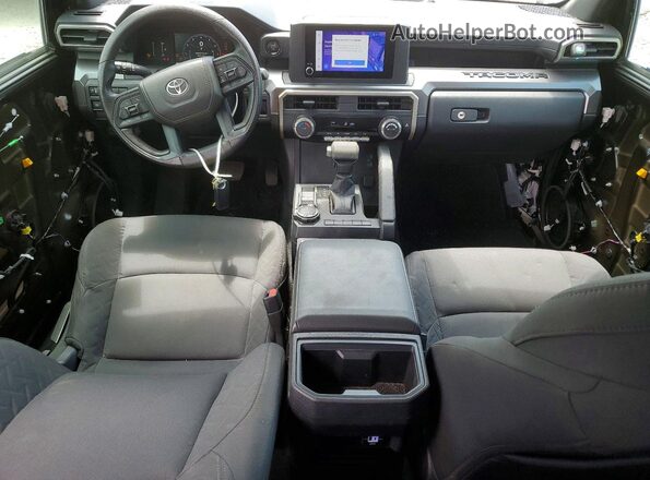 3TMLB5JN7SM133806 2025 TOYOTA TACOMA Black Dashboard view