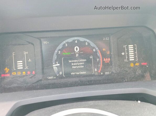 3TMLB5JN7TM236130 2026 TOYOTA TACOMA Белый Вид щитка приборов