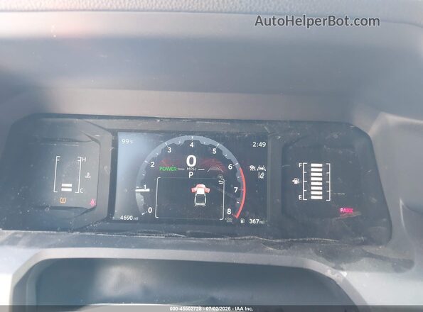 3TMLB5JN7TM240565 2026 TOYOTA TACOMA Gray უკანა სავარძლების ხედი