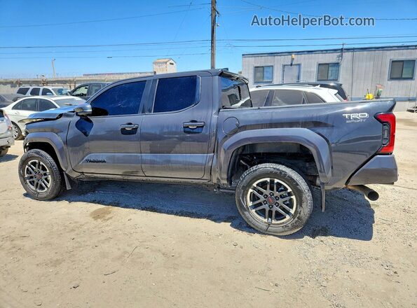 3TMLB5JN8RM025141 2024 TOYOTA TACOMA Charcoal Rear left