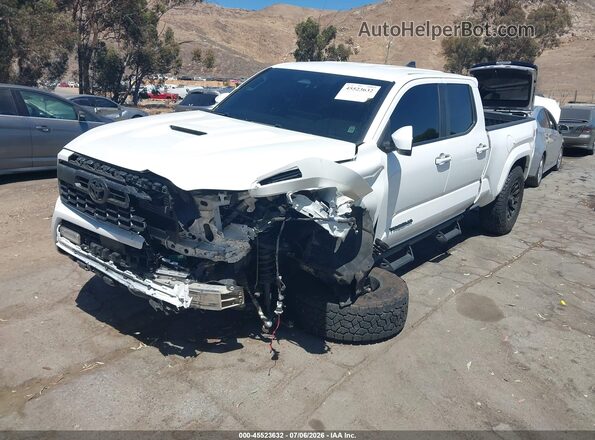 3TMLB5JN8RM080639 2024 TOYOTA TACOMA White წინა მარცხენა ხედი სამი მეოთხედიდან