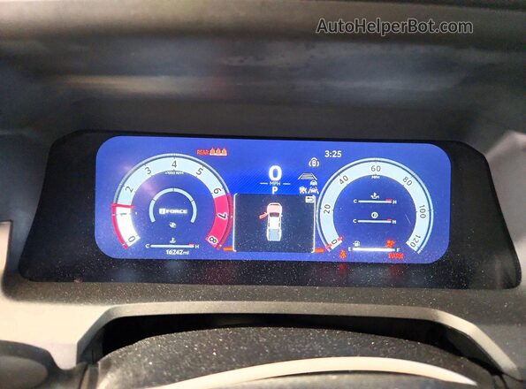 3TMLB5JN8SM091940 2025 TOYOTA TACOMA Silver Вид щитка приладів