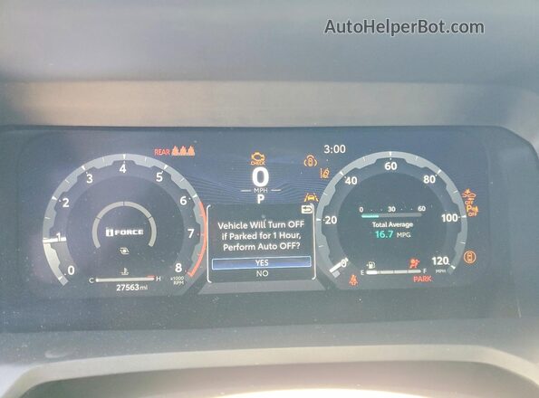 3TMLB5JN8SM116691 2025 TOYOTA TACOMA Gold Instrument cluster view