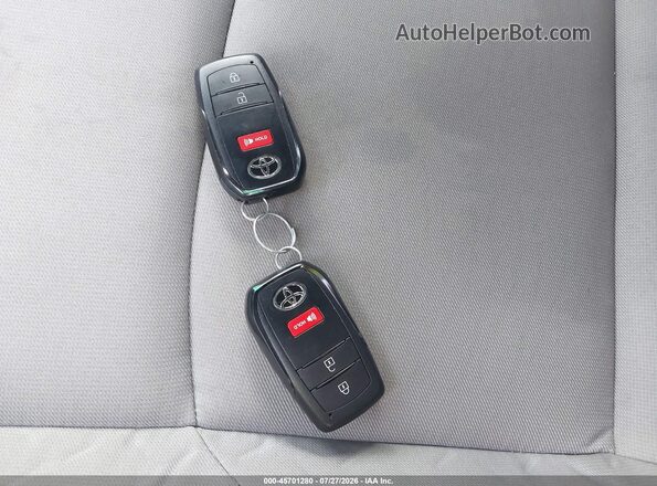 3TMLB5JN8SM177443 2025 TOYOTA TACOMA Серый Вид панели приборов
