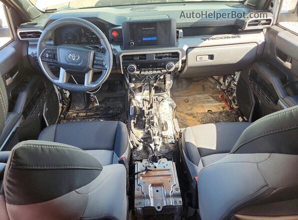 3TMLB5JN9RM043177 2024 TOYOTA TACOMA White წინა პანელის ხედი